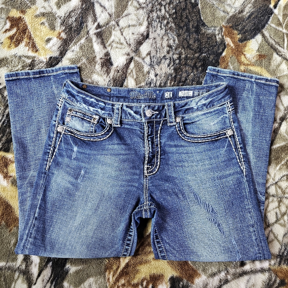 Miss Me Boyfriend Capri size 28